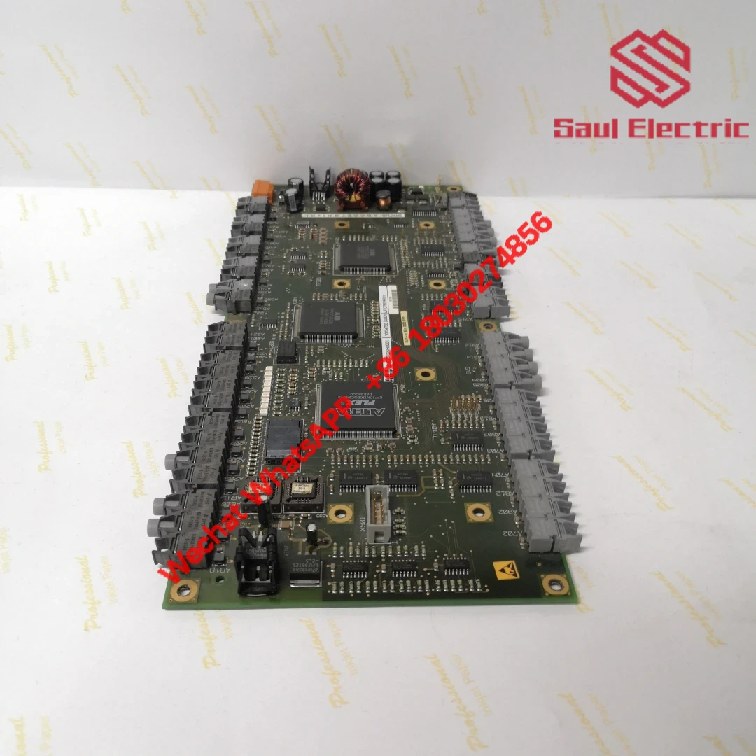 ABB control module industrial installation