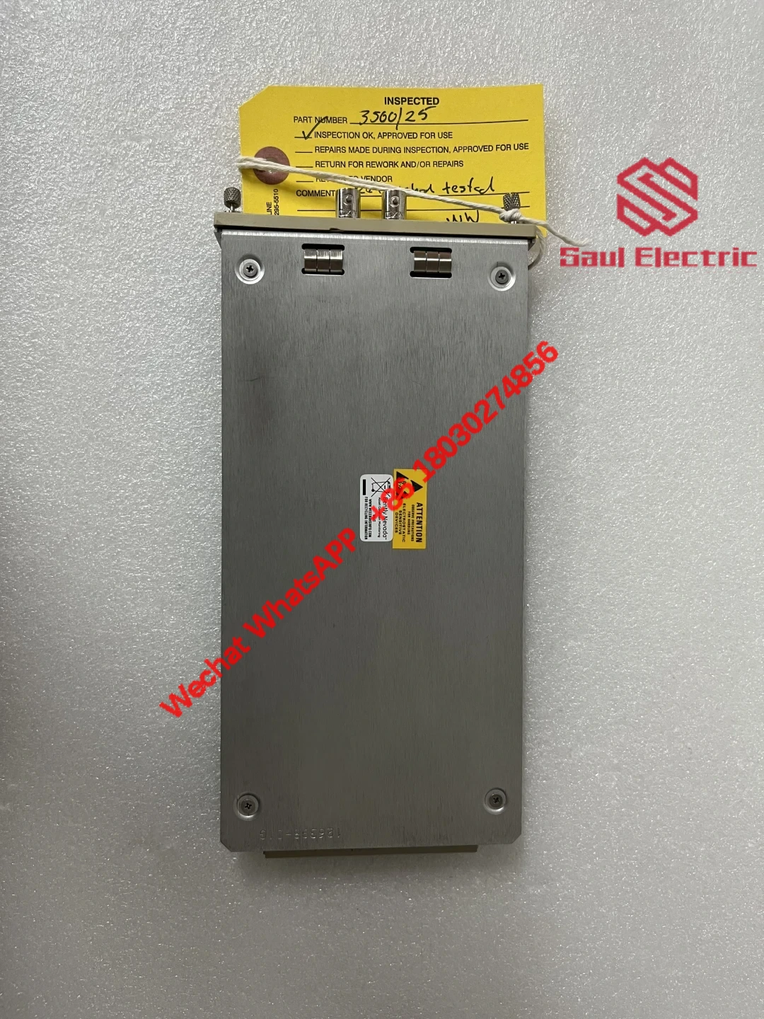 BENTLY 350025 149369-01 module installation example