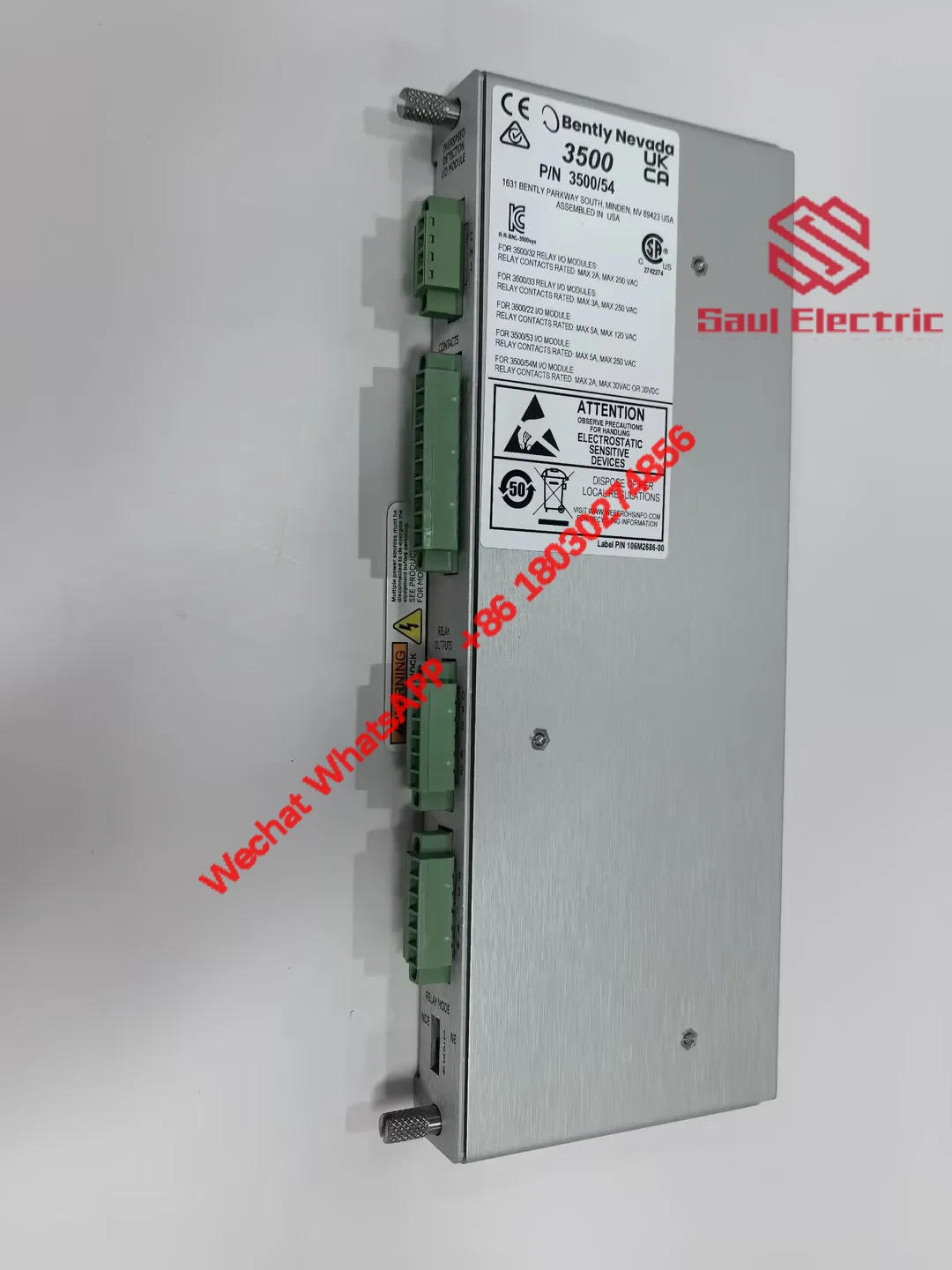 Bently 350054 133396-01