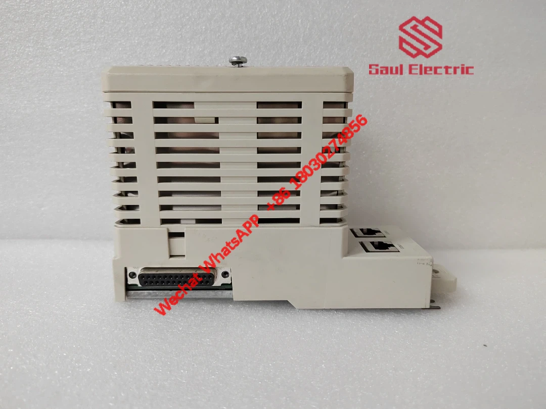 Module close-up showing connector details