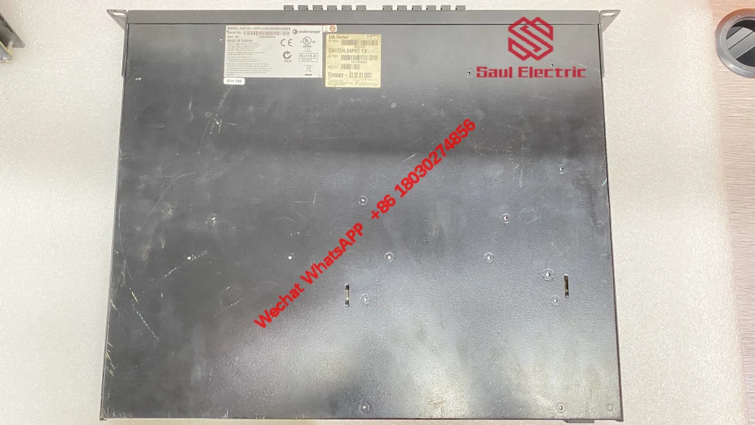 PLC module installation example