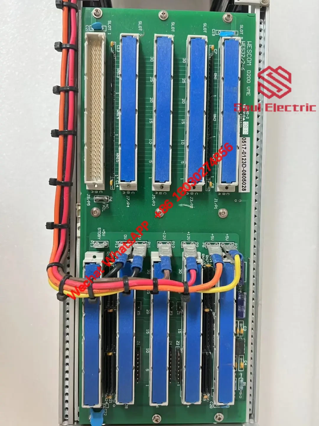 GE WESCOM D200 VME front panel