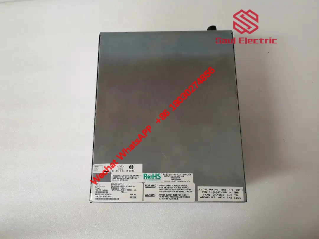 HONEYWELL SPS5785 51198651-100