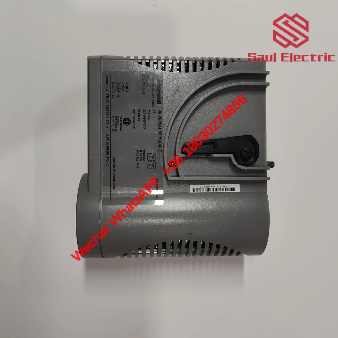 Industrial input module close-up