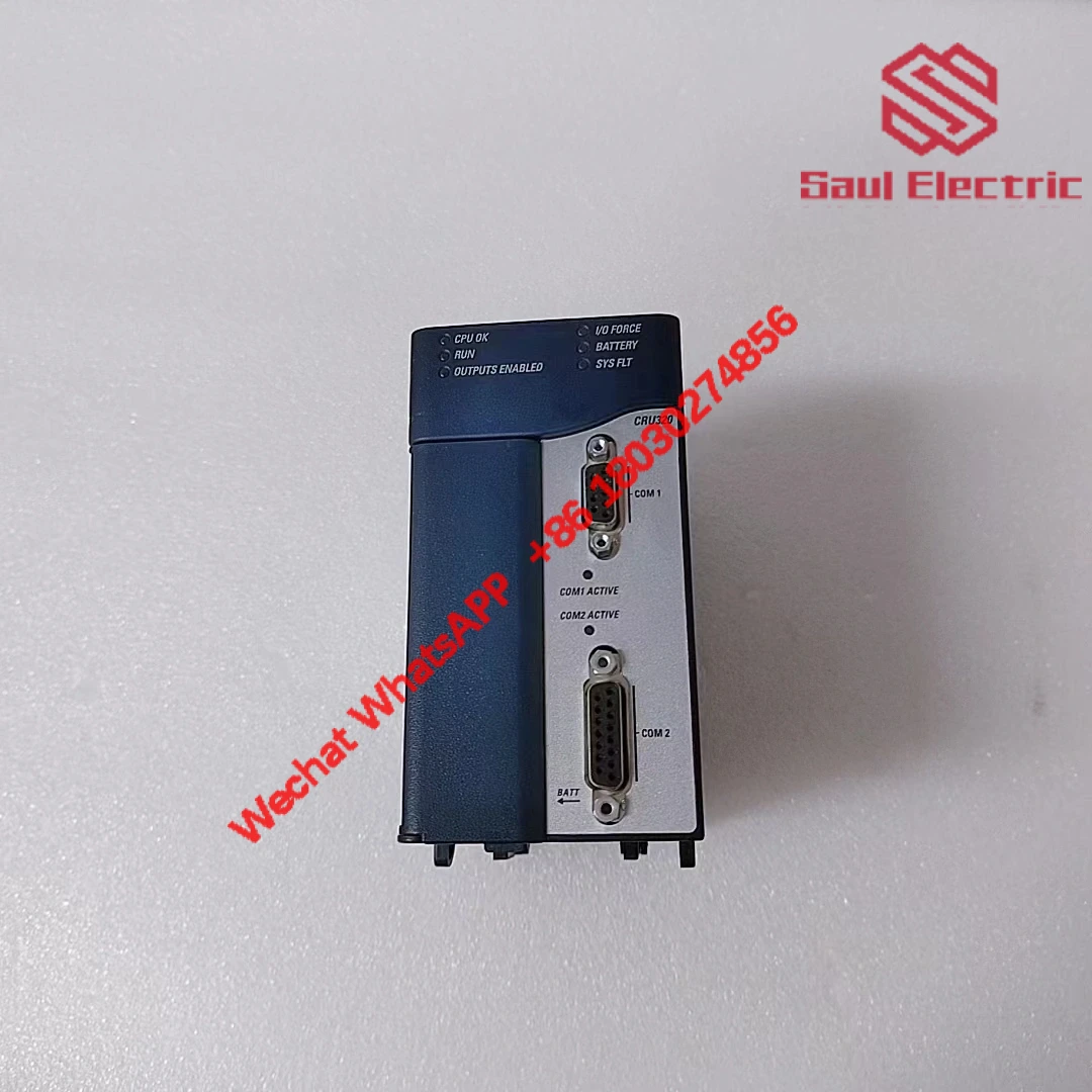 GE IC695CRU320-EJ module in industrial cabinet