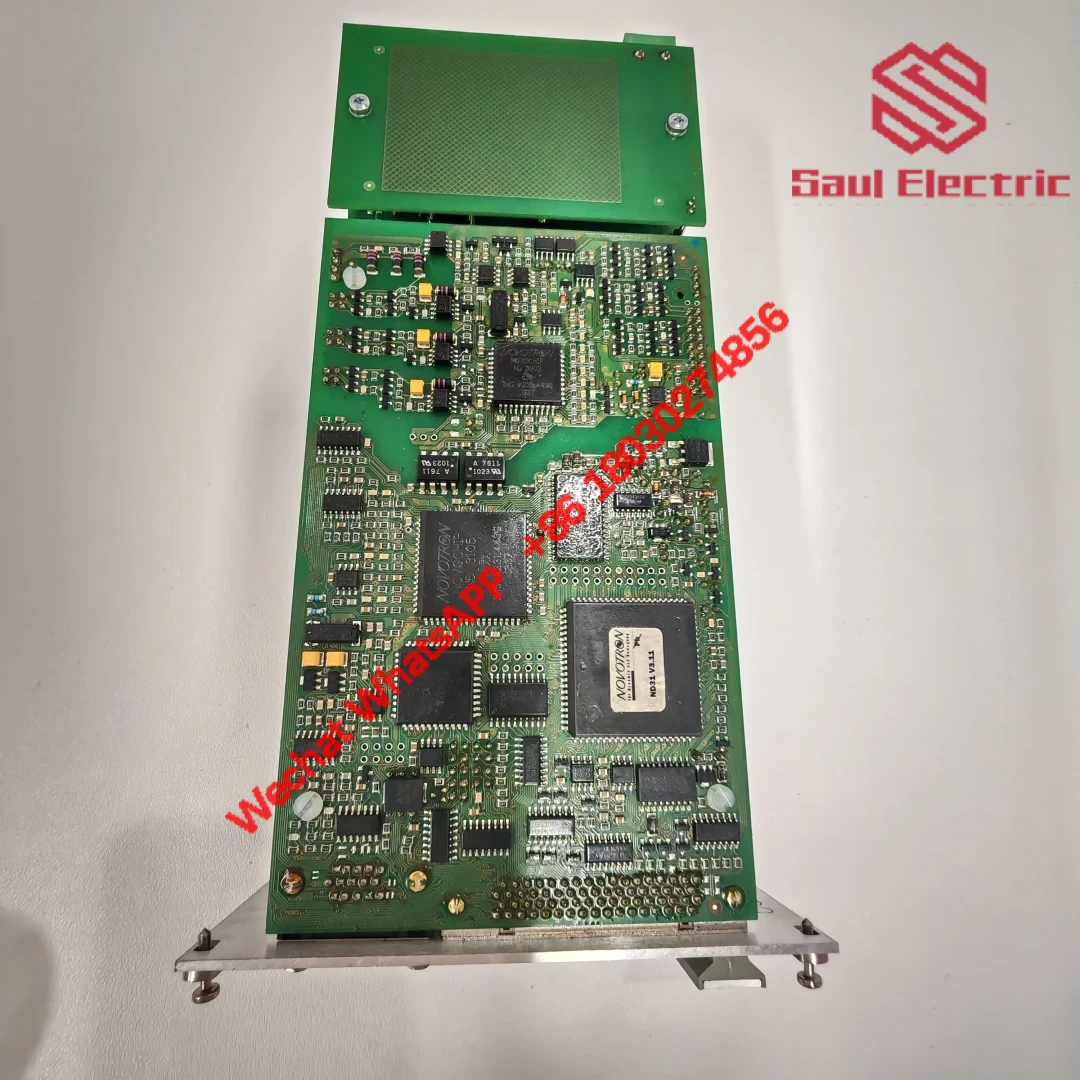 Novotron ND32-5610 module on industrial control panel
