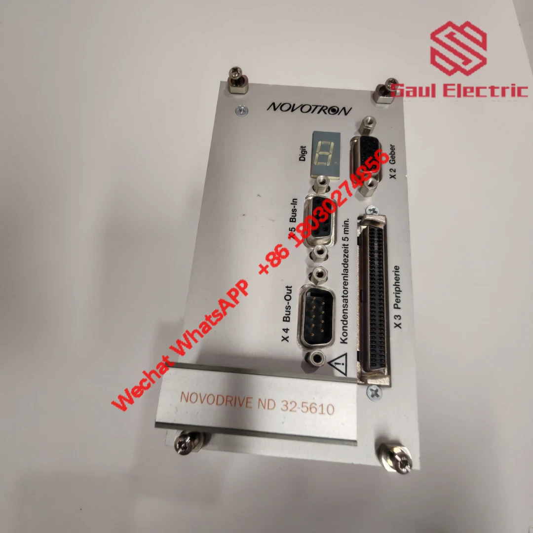 Close-up of Novotron module's industrial-grade components