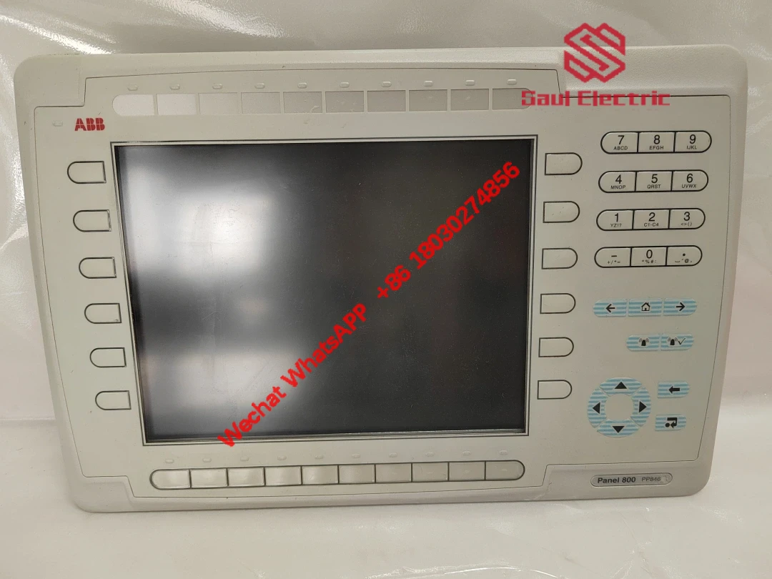 ABB PP846A module front panel