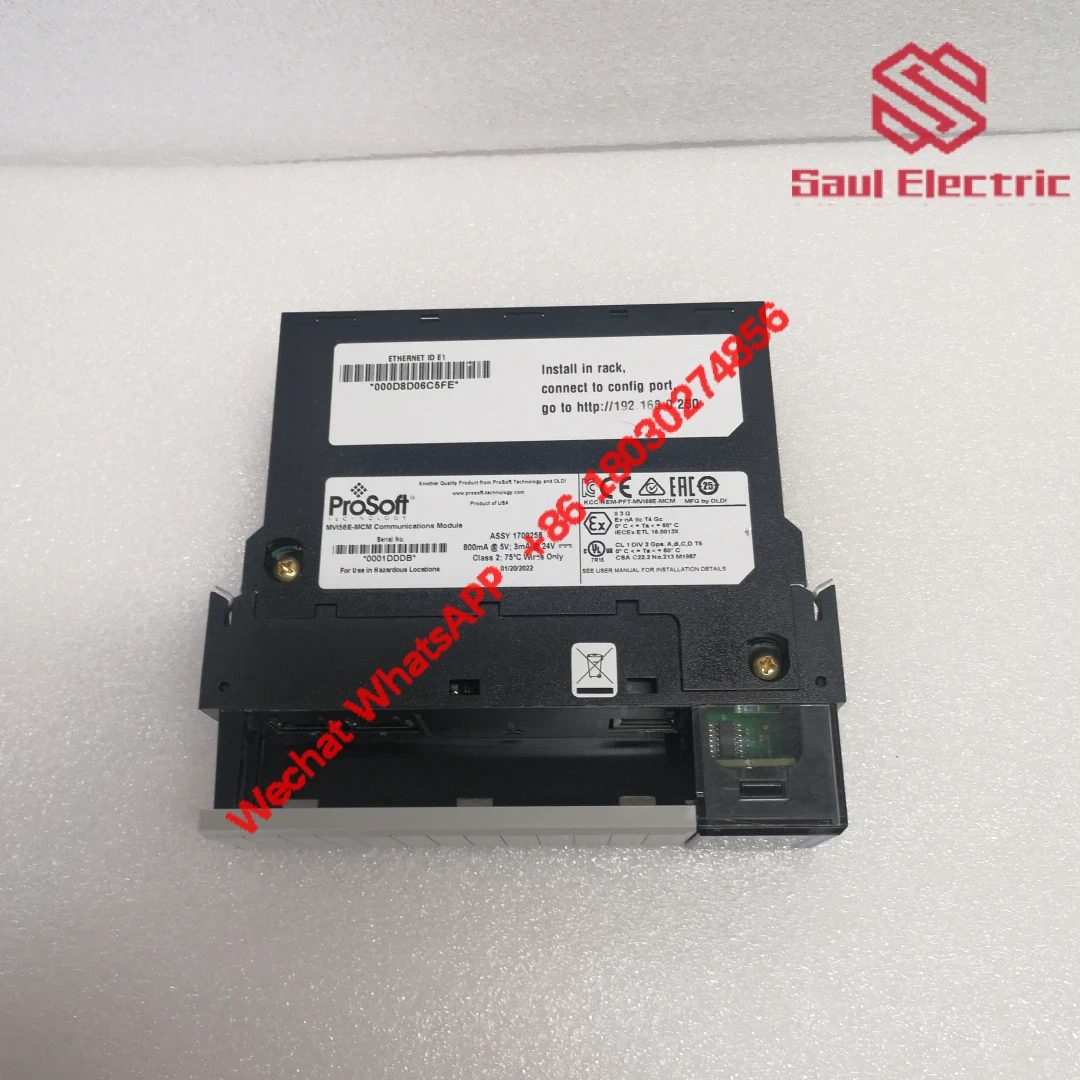 PROSOFT MVI56E-MCM front panel