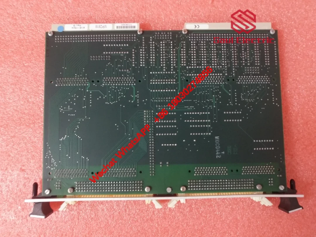 Industrial control module front panel details
