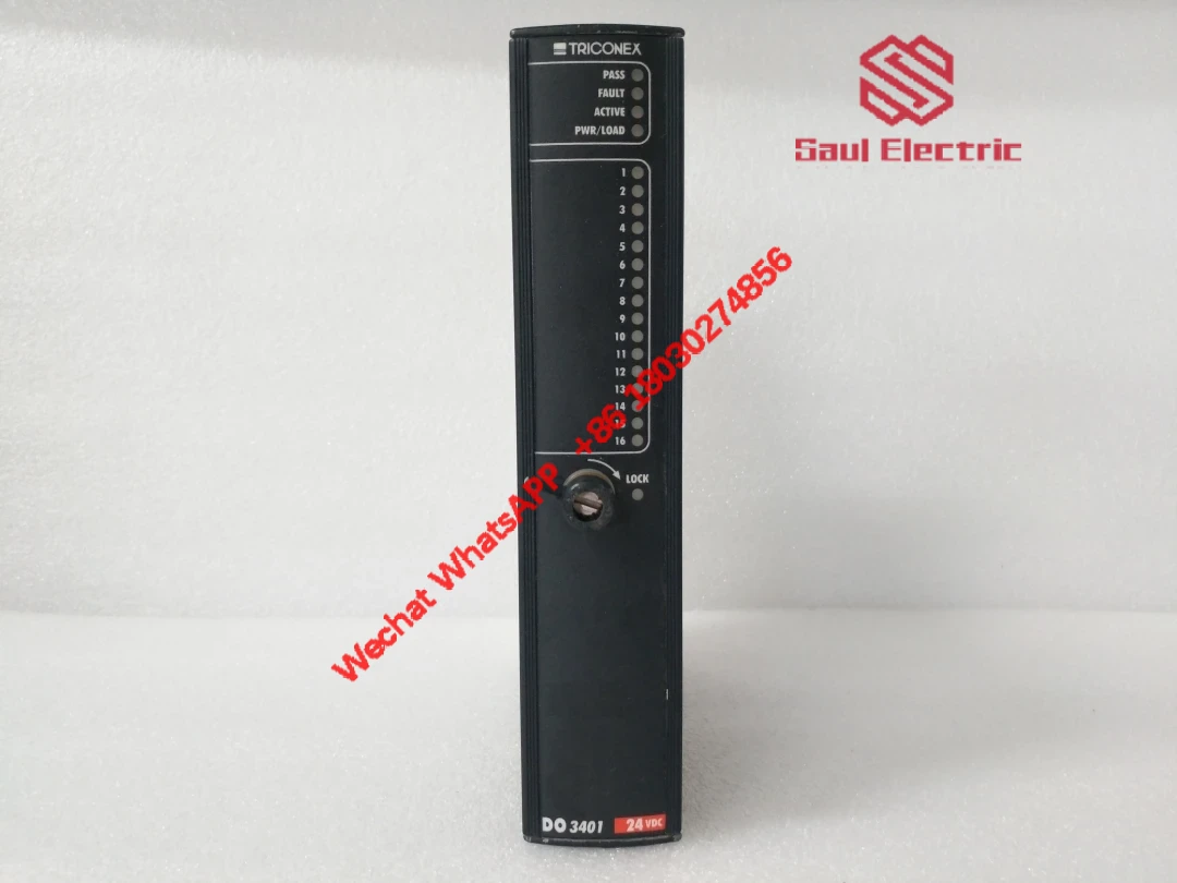 TRICONEX 3401 module front panel