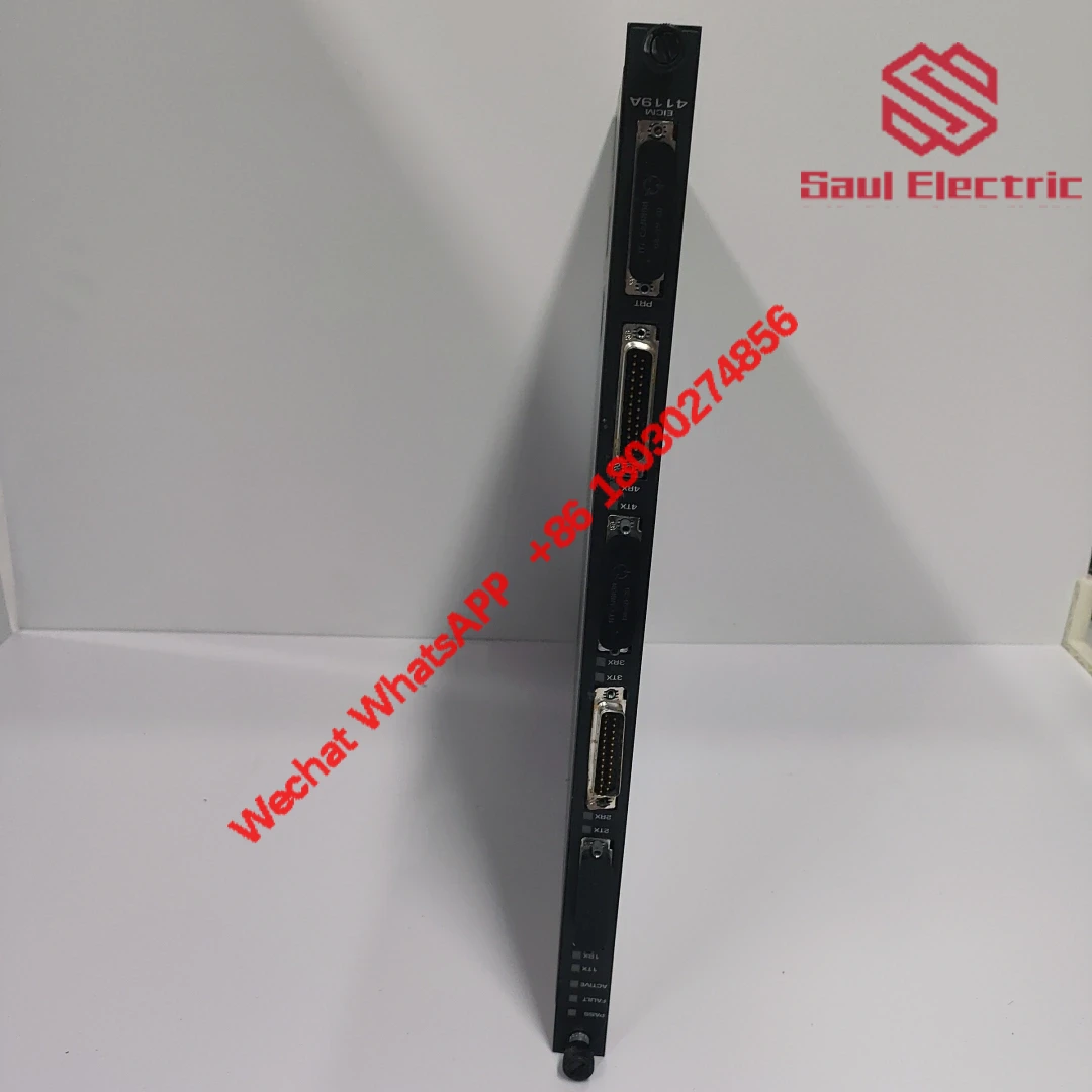 TRICONEX 4119A system interface