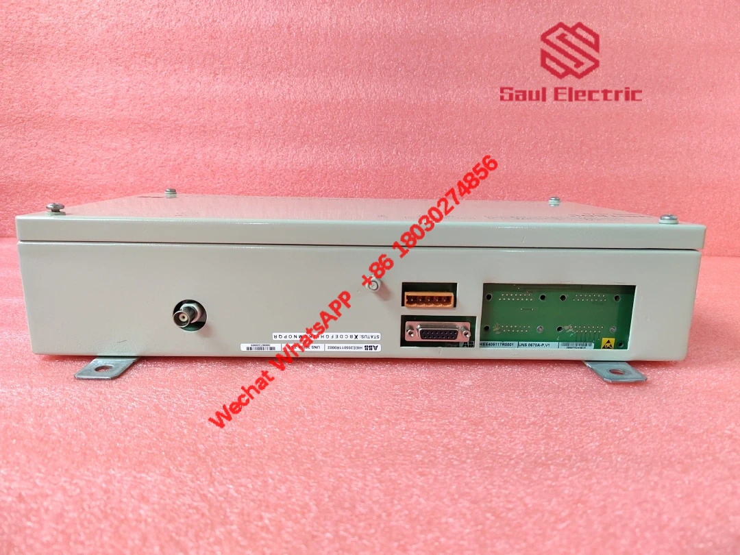 ABB UNS3670A-Z V2 connection ports