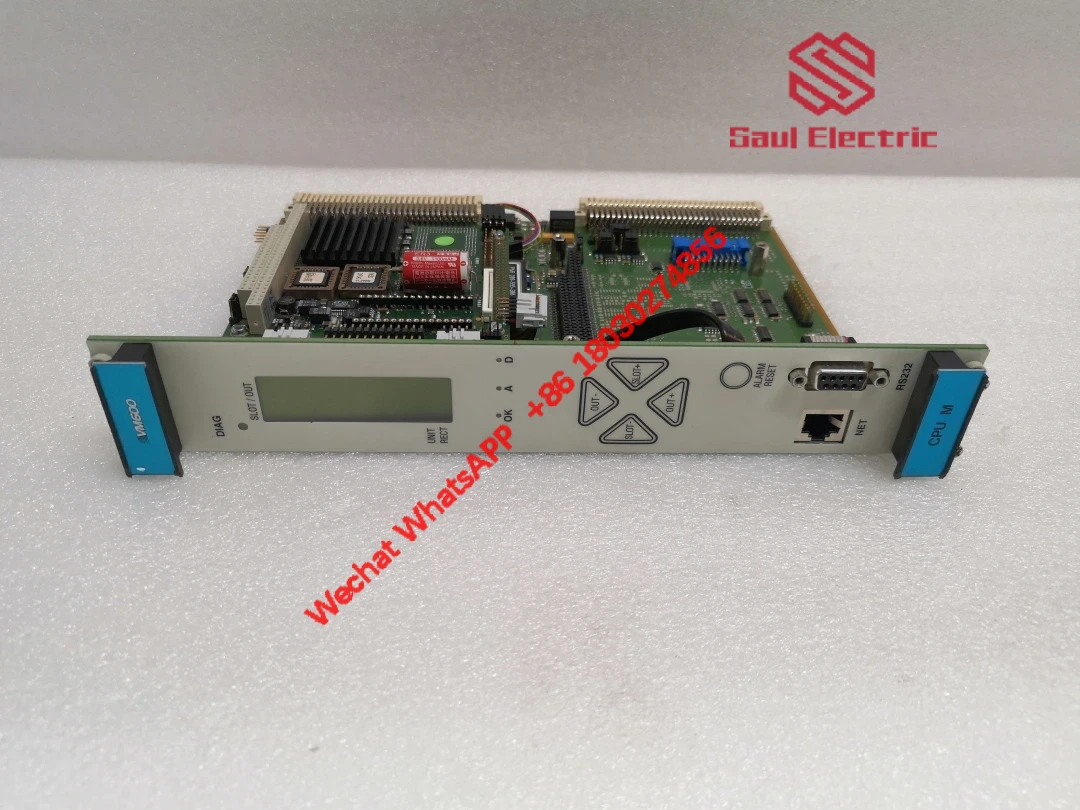 Vibro-meter VM600 CPUM Front Panel