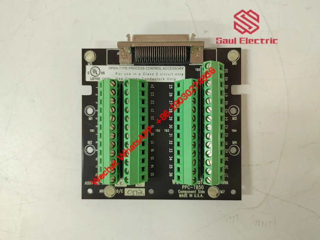 WATLOW PPC-TB50 Module Front Panel